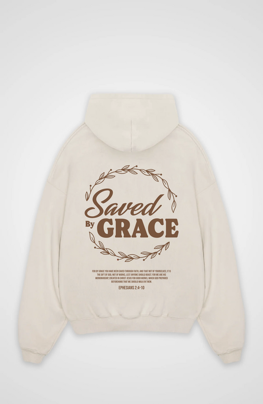 Gered door Grace oversized hoodie