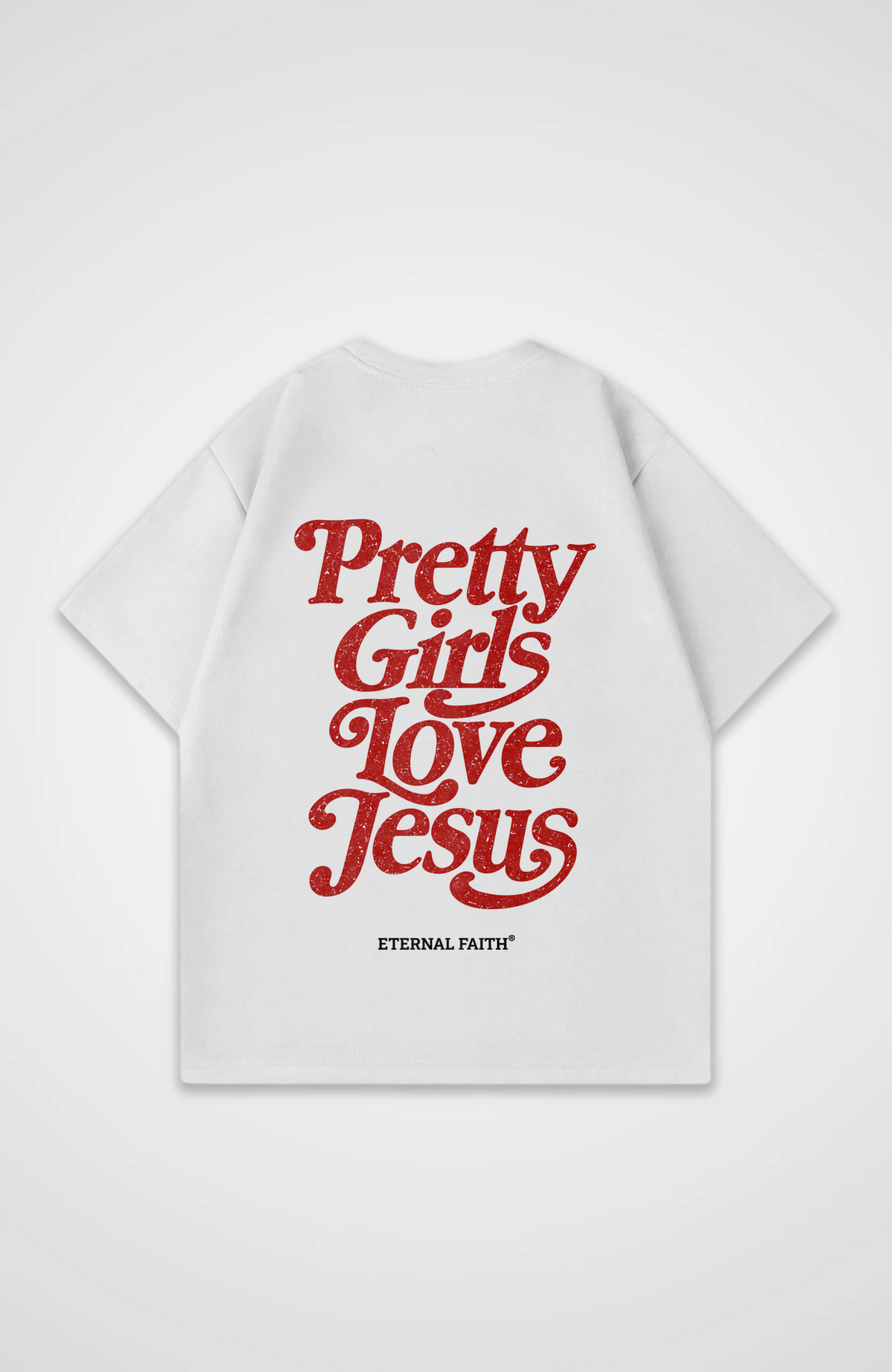 Pretty girls love Jesus Oversized Shirt
