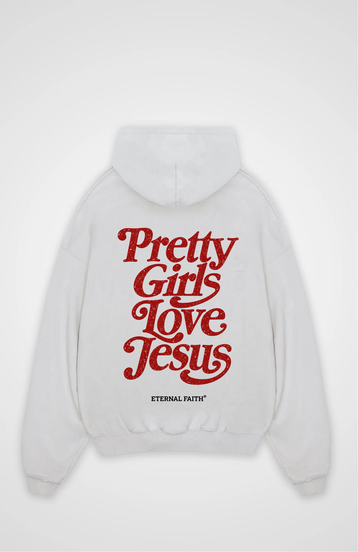 Pretty girls love jesus Oversized Hoodie