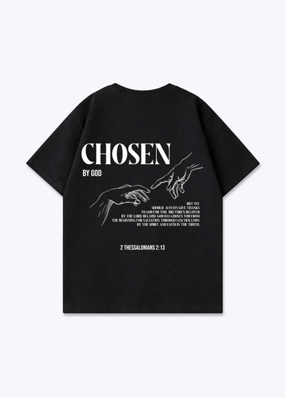 Chosen by God Oversized Shirt - Black Back (Designed)