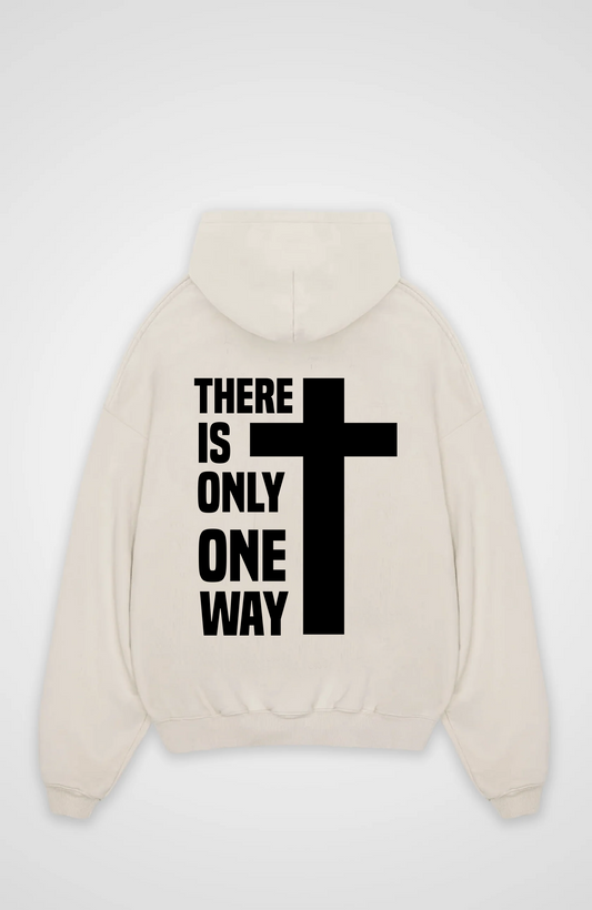 slechts één manier oversized hoodie