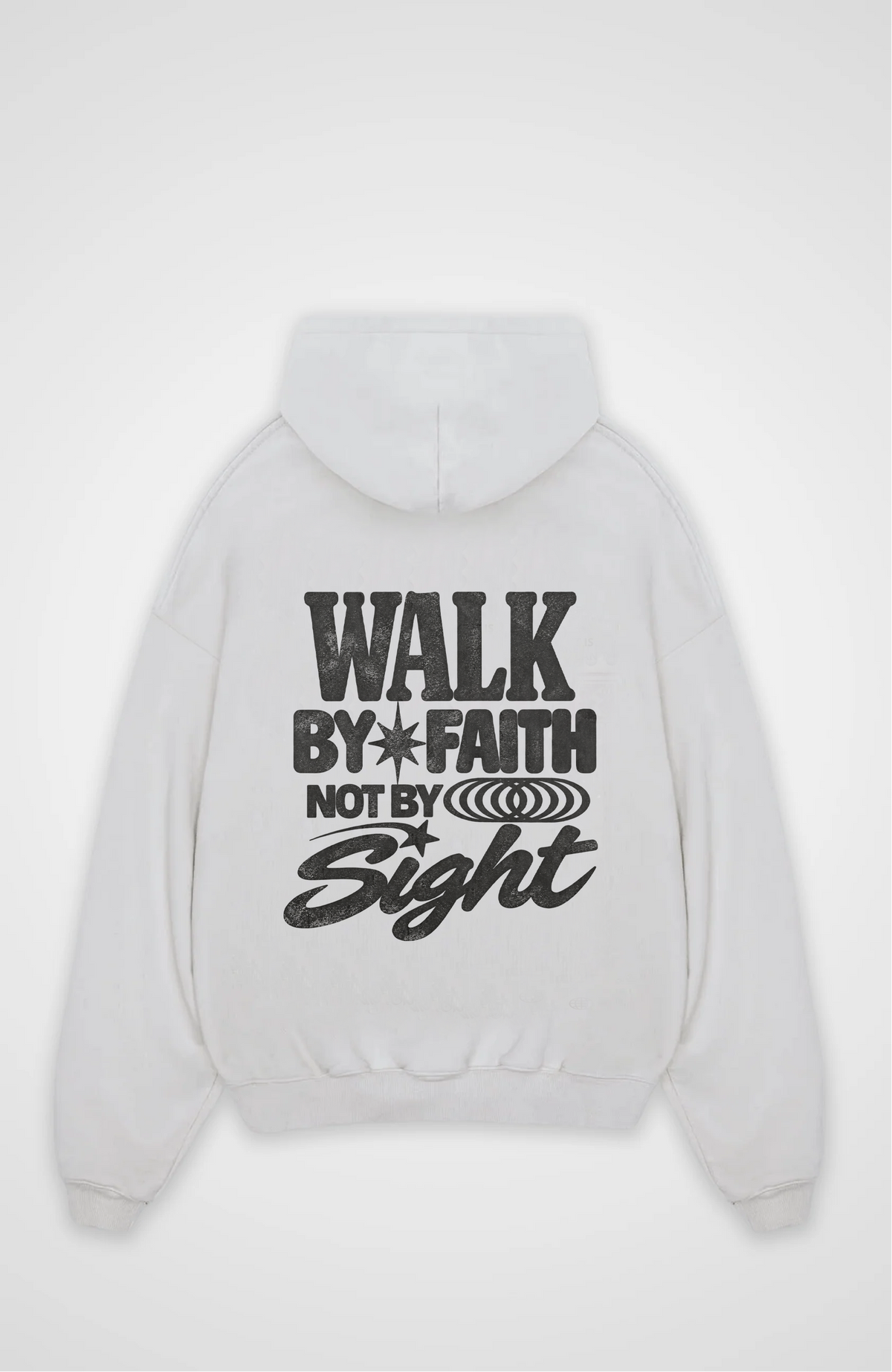 Walk by faith not by sight Oversized Hoodie