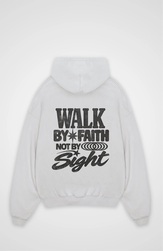 Walk by faith not by sight Oversized Hoodie