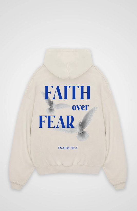 Geloof over angst Oversized hoodie