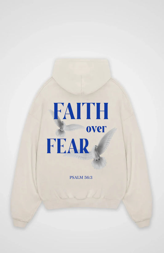 Faith over Fear Oversized Hoodie