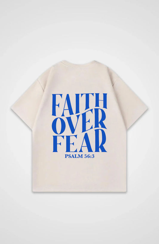 Faith over Fear Oversize Shirt