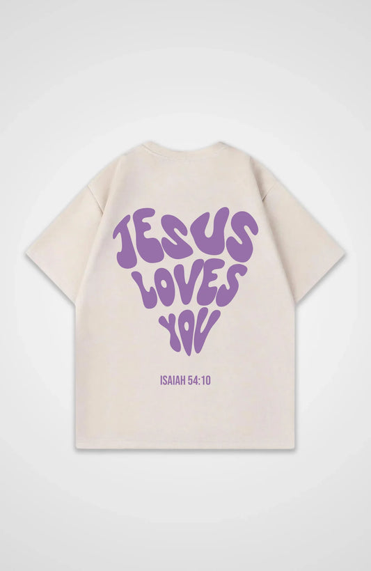 Jesus loves you Oversize Shirt
