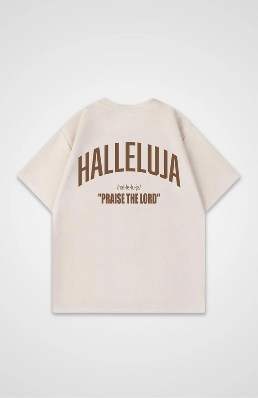 Hallelujah Braun Oversized Shirt