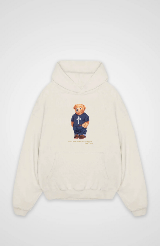 Polobeer Iced Out oversized hoodie