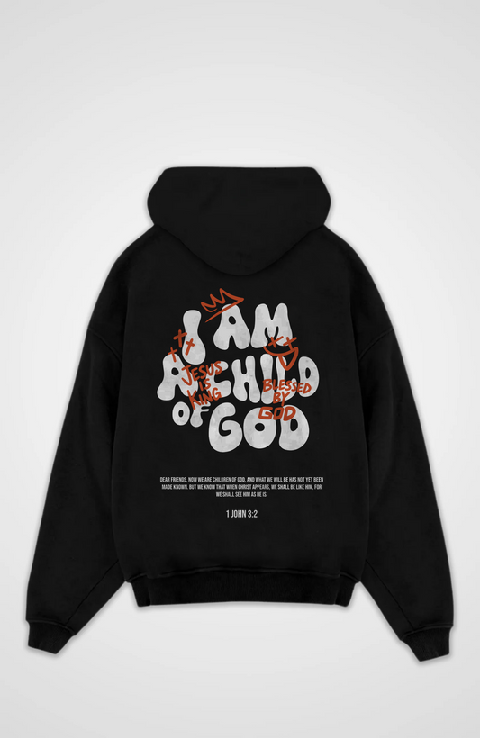 I am a Child of God (Grafitti) Oversized Hoodie