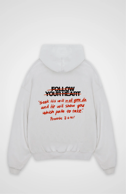 Seek his will Oversized Hoodie