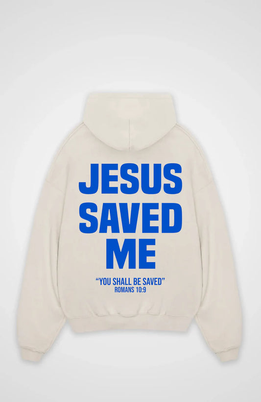 Jesus saved me Oversized Hoodie