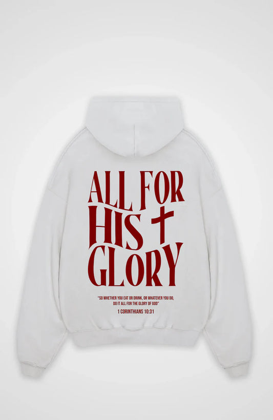 All for his Glory Oversized Hoodie