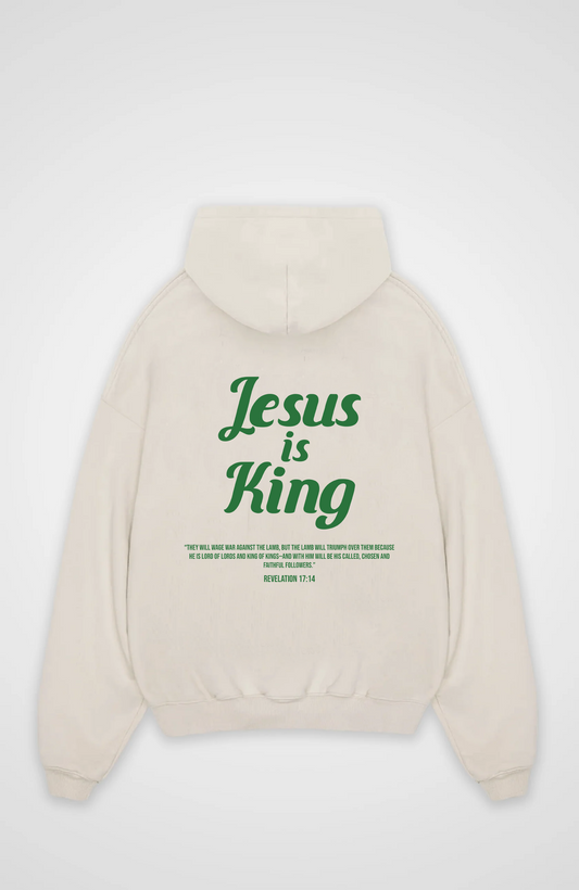Jezus is koning Oversized hoodie