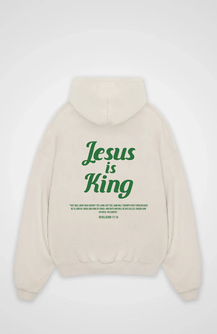 Jesus Is King Oversized Hoodie