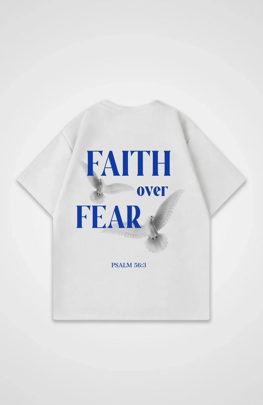 Faith over Fear Oversize Shirt