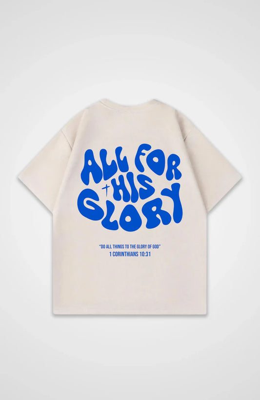 All for his Glory Oversize Shirt